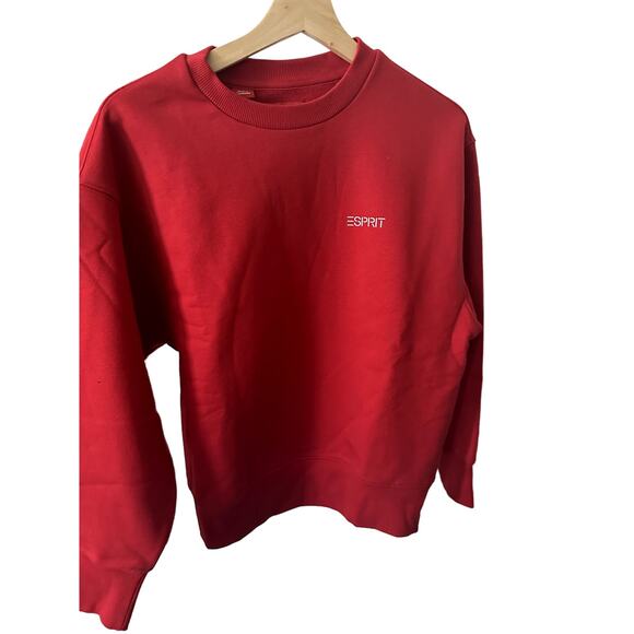 Vintage Esprit Crewneck Red - Size XXS - NEW - Picture 1 of 3